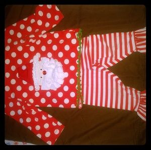 Mud Pie Baby girl outfit 12-18months